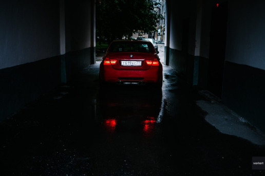 BMW M3 E90, Красная Страсть, фотограф Денис Клюев
