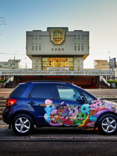 Suzuki SX4, Настоящий アニメスタイル, фотограф Денис Клюев