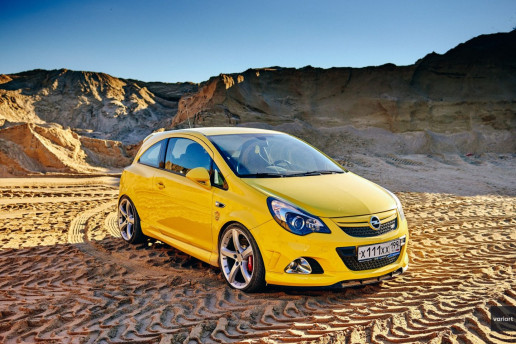 Opel Corsa OPC, Пески Времени, фотограф Денис Клюев