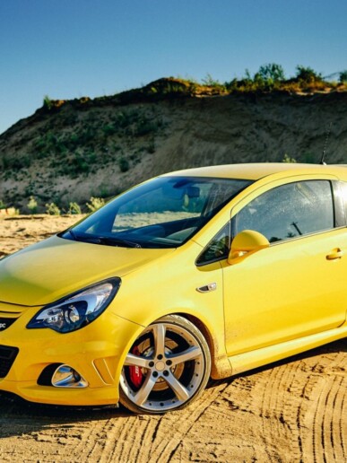 Opel Corsa OPC, Пески Времени, фотограф Денис Клюев