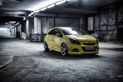 Opel Corsa OPC, Подземный Город, фотограф Денис Клюев
