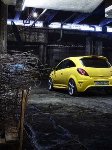 Opel Corsa OPC, Подземный Город, фотограф Денис Клюев