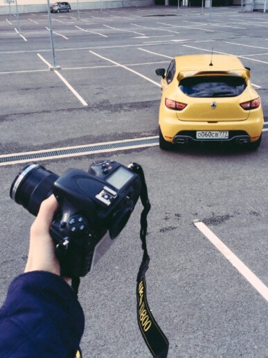 Фотосъемка Renault Clio RS IV, фотограф Денис Клюев