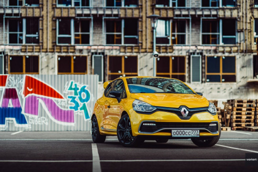 Renault Clio RS IV, фотограф Денис Клюев