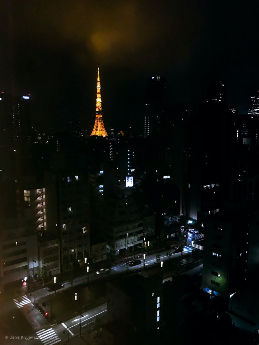 Ночь в японских мегаполисах, фотограф Денис Клюев