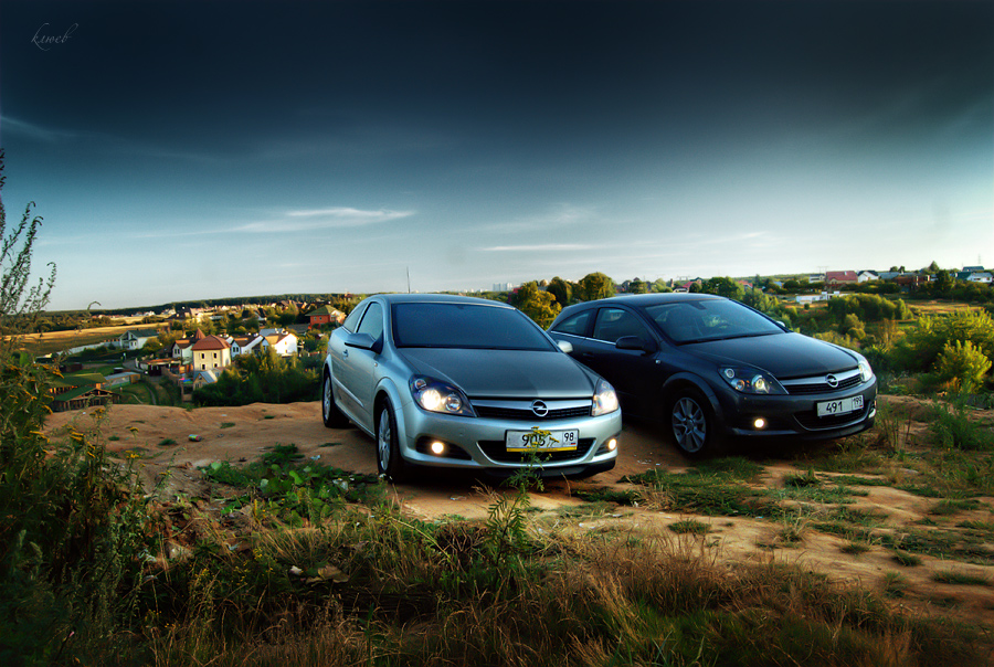Opel Astra GTC, фотограф Денис Клюев