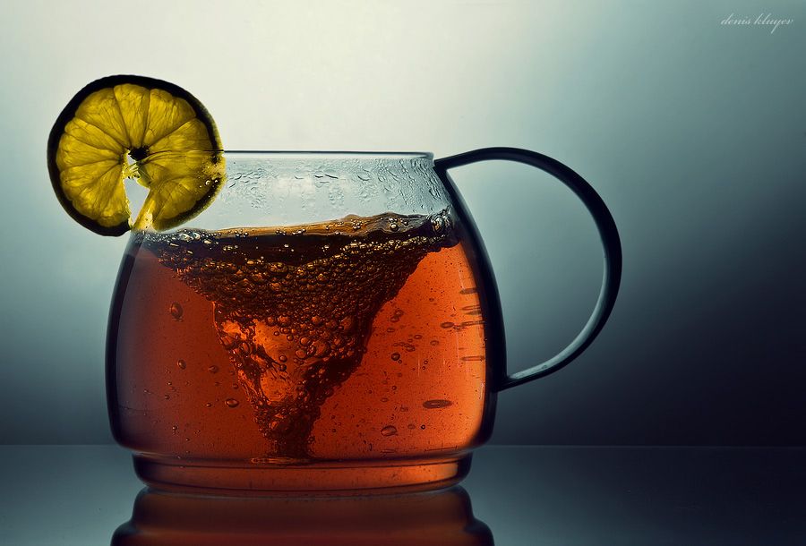 Чай с лимоном, фотограф Денис Клюев