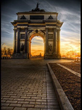 Arc de Triomphe, Russia, Moscow, фотограф Денис Клюев