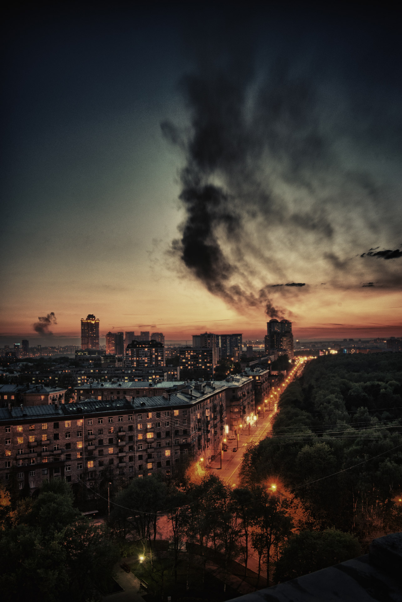 Night City, фотограф Денис Клюев