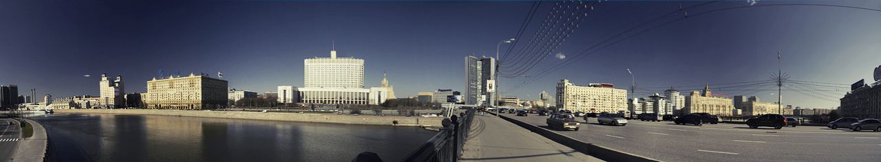 Moscow White House Pano, фотограф Денис Клюев