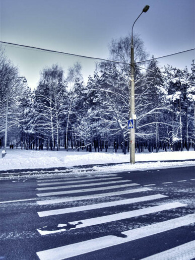 Russian Winter, Poklonnaya, фотограф Денис Клюев