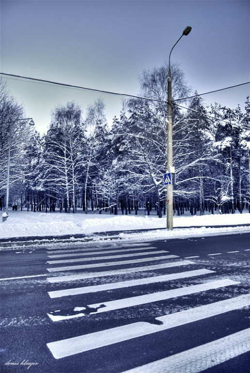 Russian Winter, Poklonnaya, фотограф Денис Клюев